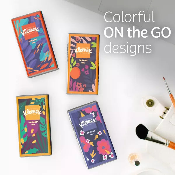 Kleenex On-the-Go 3-Ply Facial Tissue, 8 pack-036000119749-LR-262438-2-LR eShop