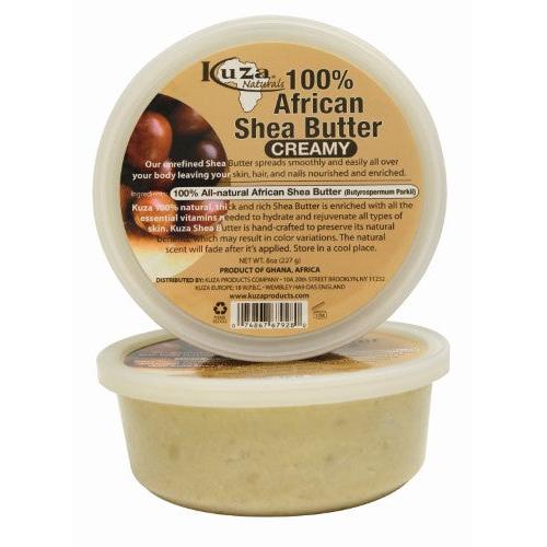 Kuza 100% Pure African Shea Butter - Creamy, 8 oz-074867679280-LR-306863-1-LR eShop