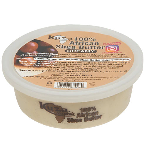 Kuza 100% Pure African Shea Butter - Creamy, 8 oz-074867679280-LR-306863-2-LR eShop