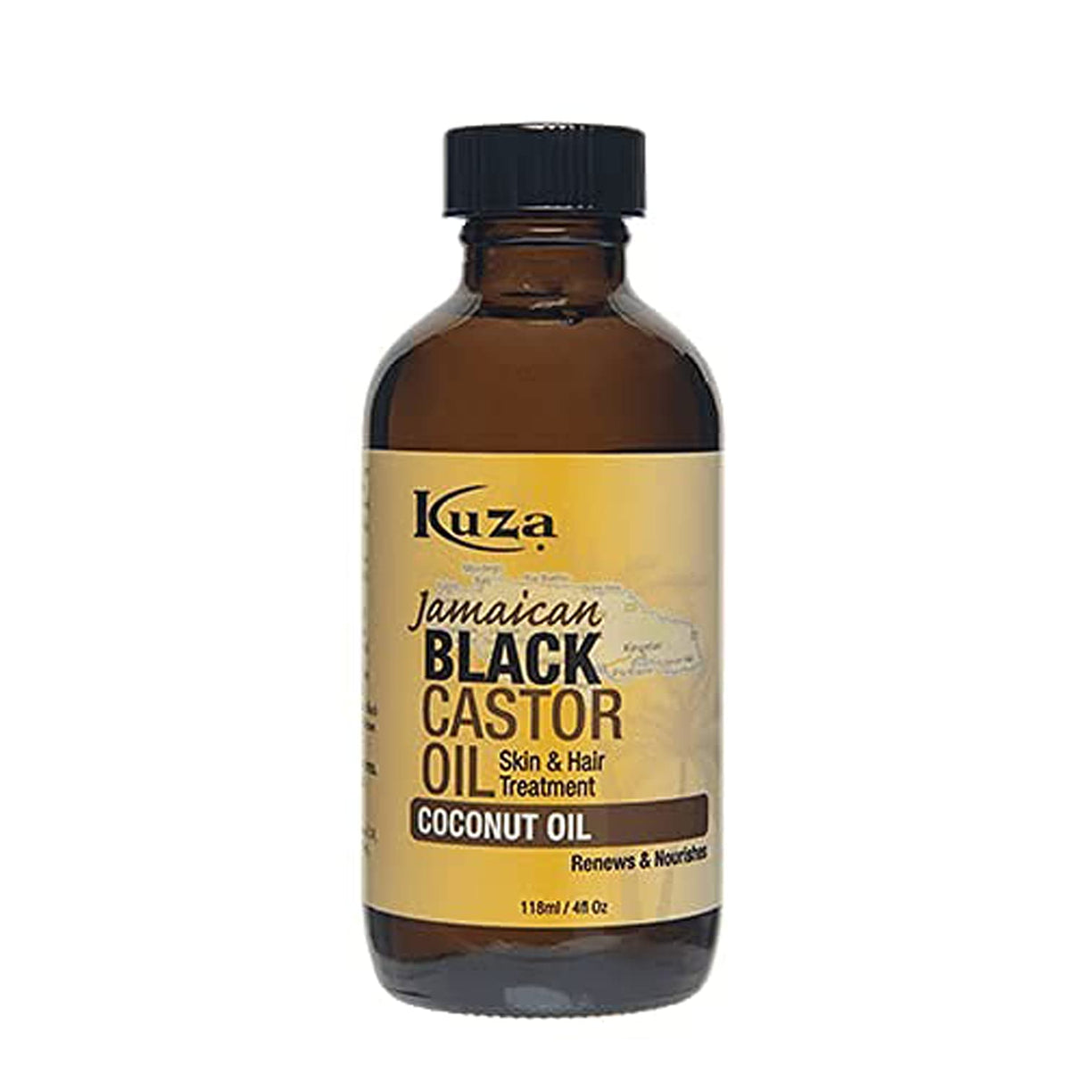 Kuza Jamaican Black Castor Oil Skin & Hair Treatment - Coconut Oil, 4 oz-074867687025-LR-325584-1-LR eShop