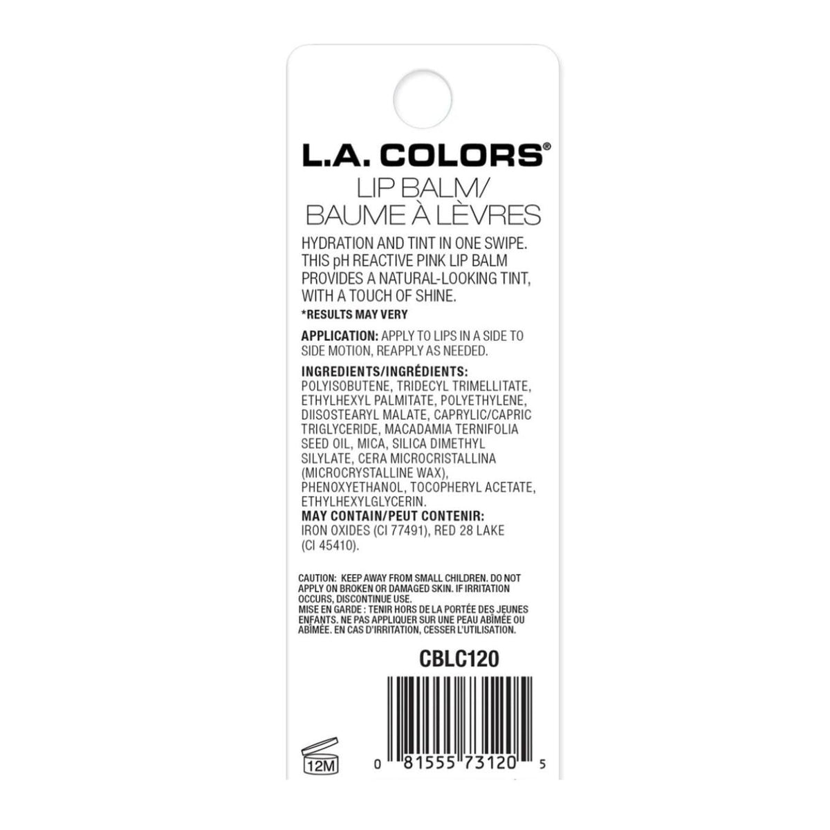 L.A Colors In the Mood Lip Balm - Pucker Up-081555731205-LR-357031-2-LR eShop