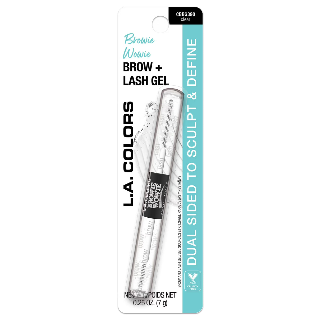 L.A. COLORS Browie Wowie Brow + Lash Gel Duo - Clear-081555743901-LR-359850-1-LR eShop