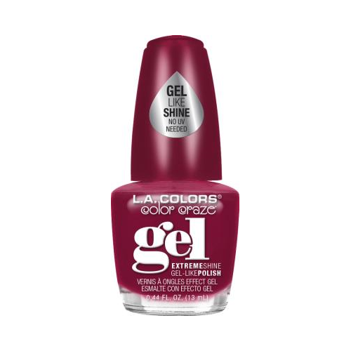 L.A. Colors Color Craze Extreme Shine Gel Nail Polish - Vampy, 0.44 fl oz-081555547059-LR-280474-1-LR eShop