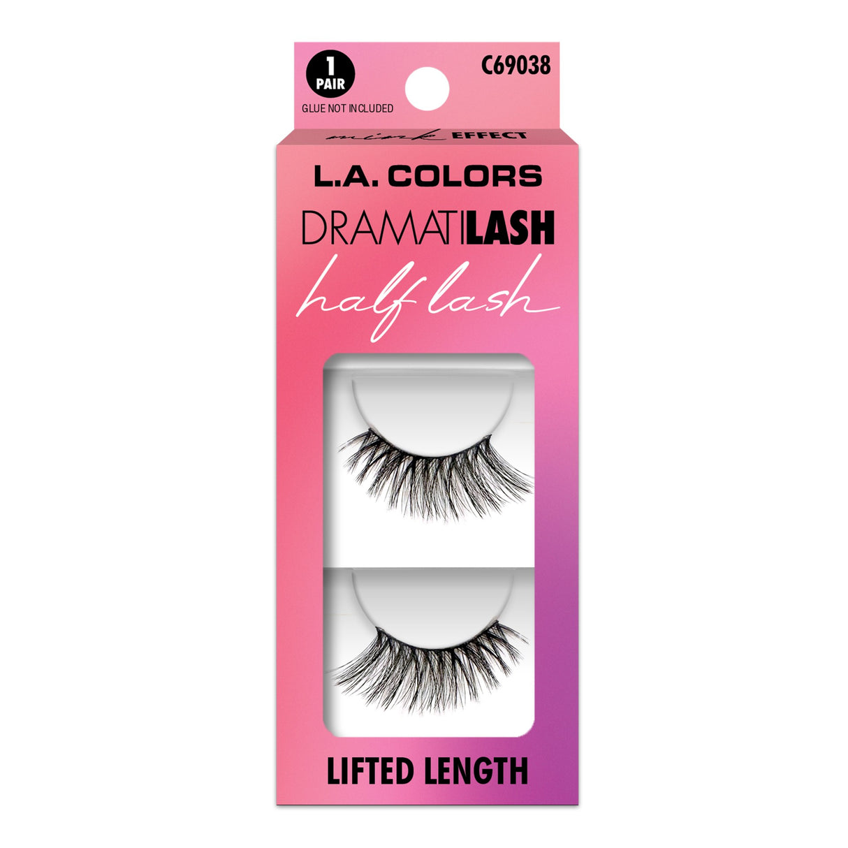 L.A. COLORS Dramatilash Half-Lash Eyelashes - Lifted Length-081555690380-LR-357015-1-LR eShop