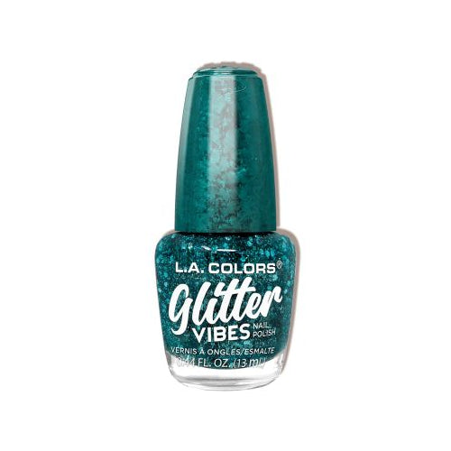 L.A. Colors Glitter Vibes Nail Polish - Drippin', 0.44 fl oz-081555513603-LR-338130-1-LR eShop