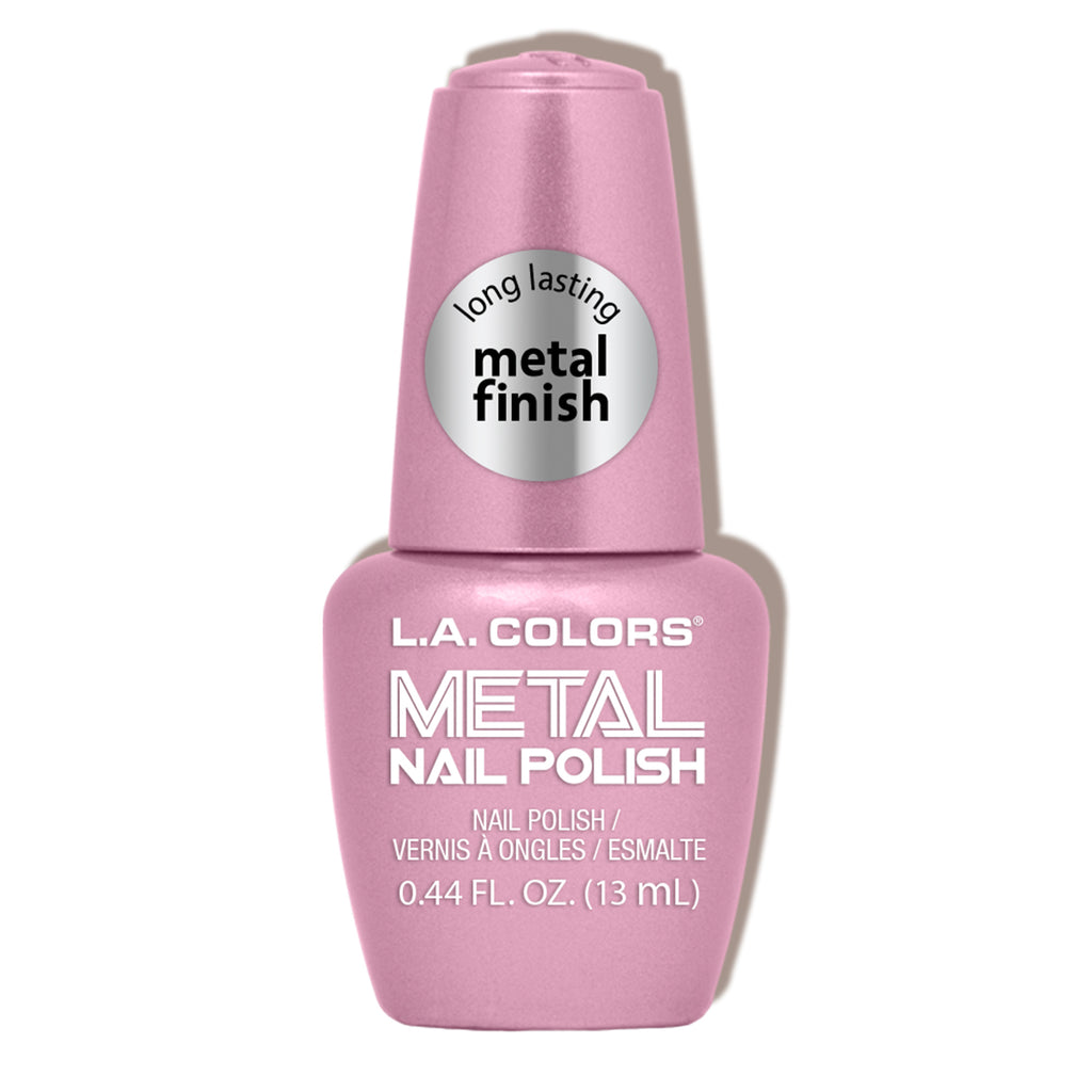 L.A. COLORS Metal Nail Polish - CNL64 Crystal Pink-081555510640-LR-328330-1-LR eShop