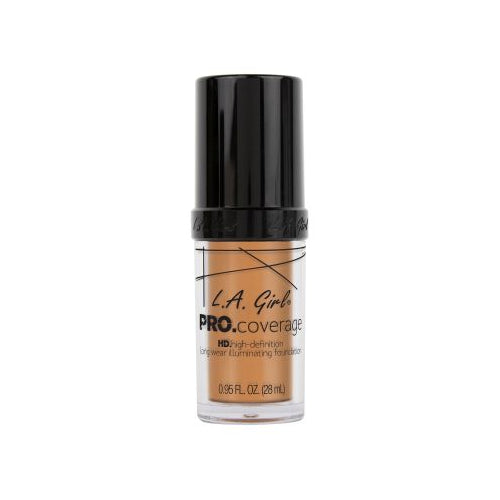 L.A. Girl PRO Coverage Illuminating Foundation Warm Beige, 0.95 fl oz-081555966478-LR-329018-1-LR eShop