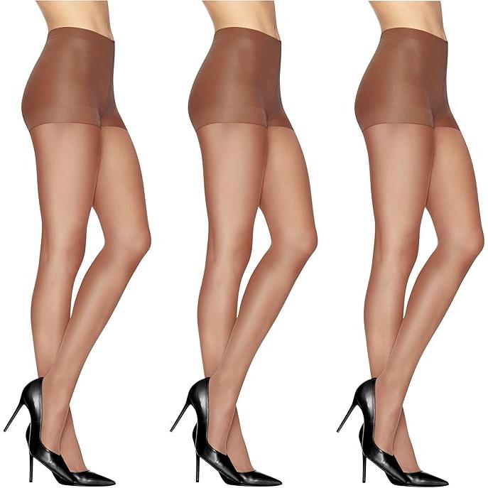 L'eggs Silken Mist Silky Sheer Control Top Sheer Toe - Sun Beige, Size B-074200938678-LR-316925-2-LR eShop