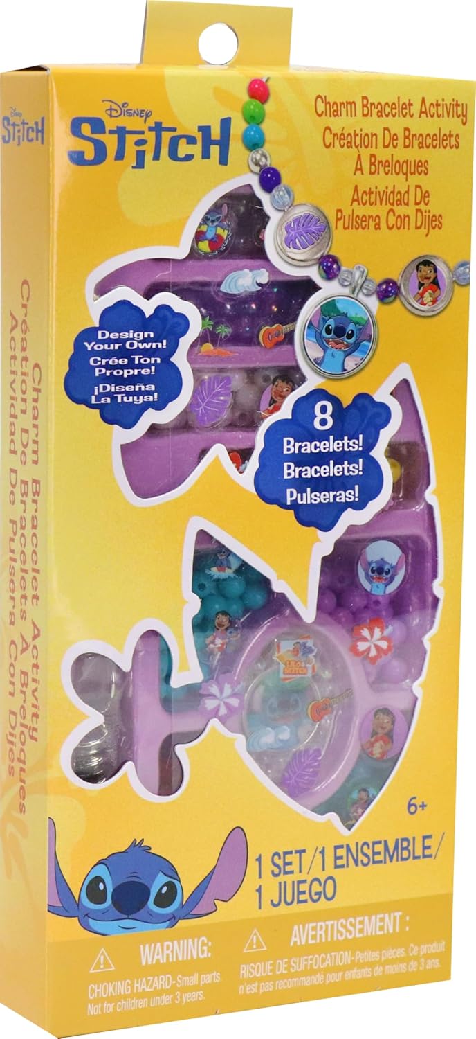 License 2 Play Disney Stitch Charm Bracelet Activity Set-029116102057-LR-357486-3-LR eShop
