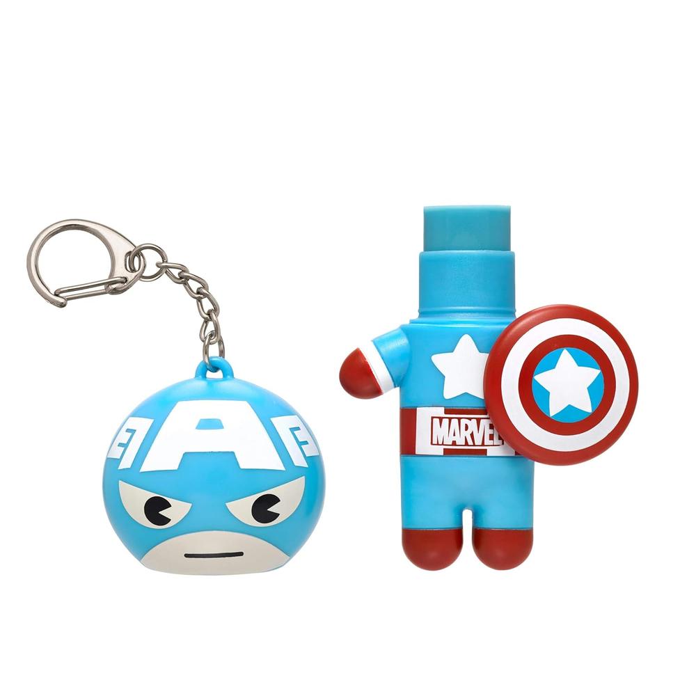 Lip Smacker Marvel Super Hero Lip Balm - Captain America Red, White, & Blue-Berry-050051820423-LR-307783-3-LR eShop