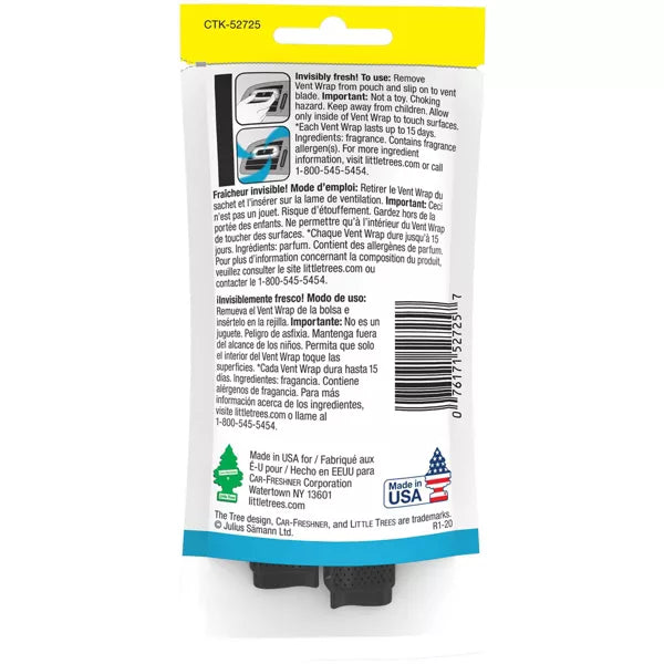 Little Trees Caribbean Colada Vent Wraps, 4 count-076171527257-LR-335433-2-LR eShop