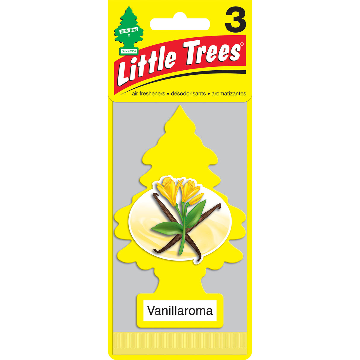 Little Trees Vanillaroma Hanging Air Freshener, 3 pack-076171320056-LR-187285-1-LR eShop