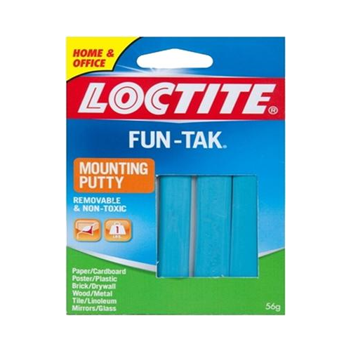 Curated visual reference: Tak Mounting Putty Reference: Loctite Fun Tak Mounting Putty 1 Ea