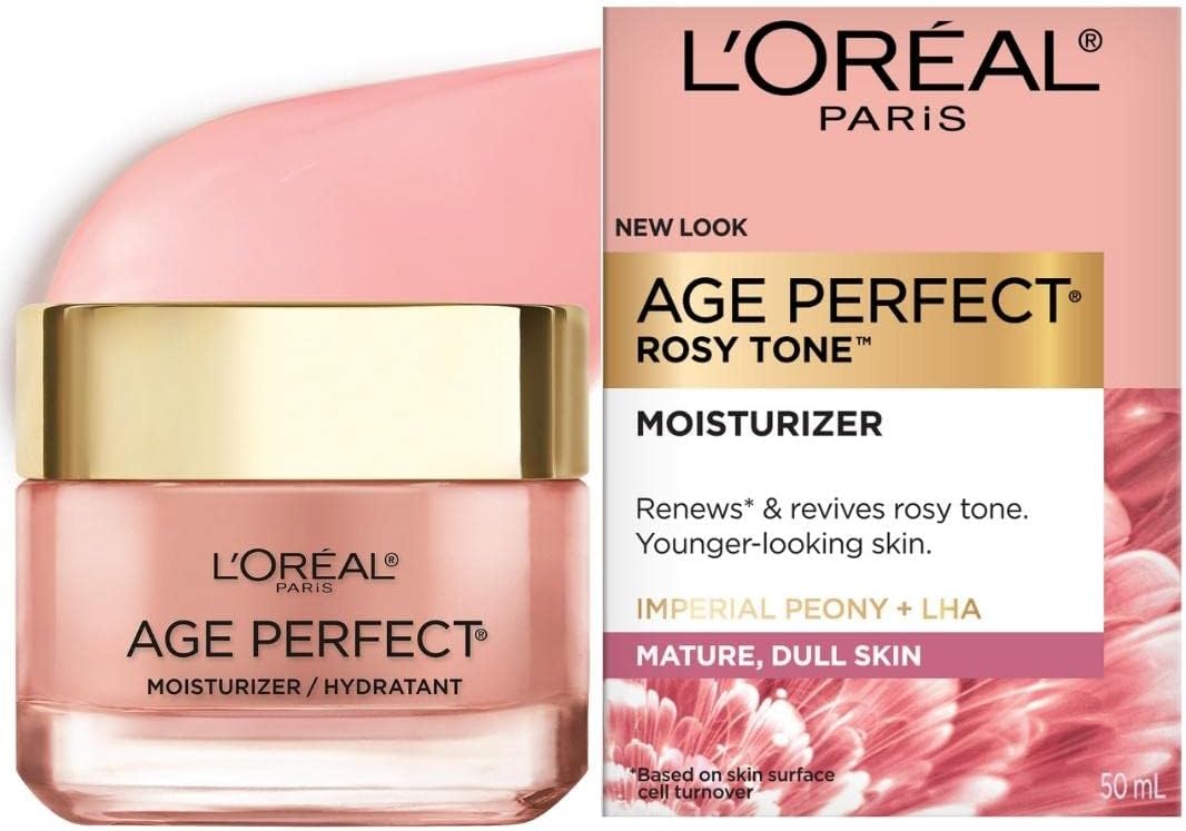 L'ORÉAL PARIS Age Perfect Rosy Tone Moisturizer for Mature, Dull Skin, 1.7 oz.-071249331262-LR-309785-1-LR eShop