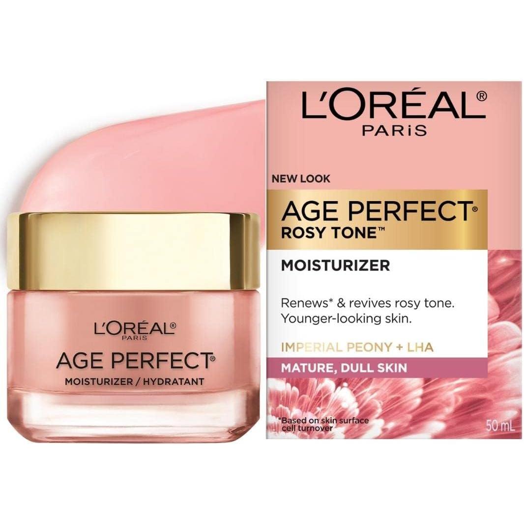 L'ORÉAL PARIS Age Perfect Rosy Tone Moisturizer for Mature, Dull Skin, 1.7 oz.-071249331262-LR-309785-1-LR eShop