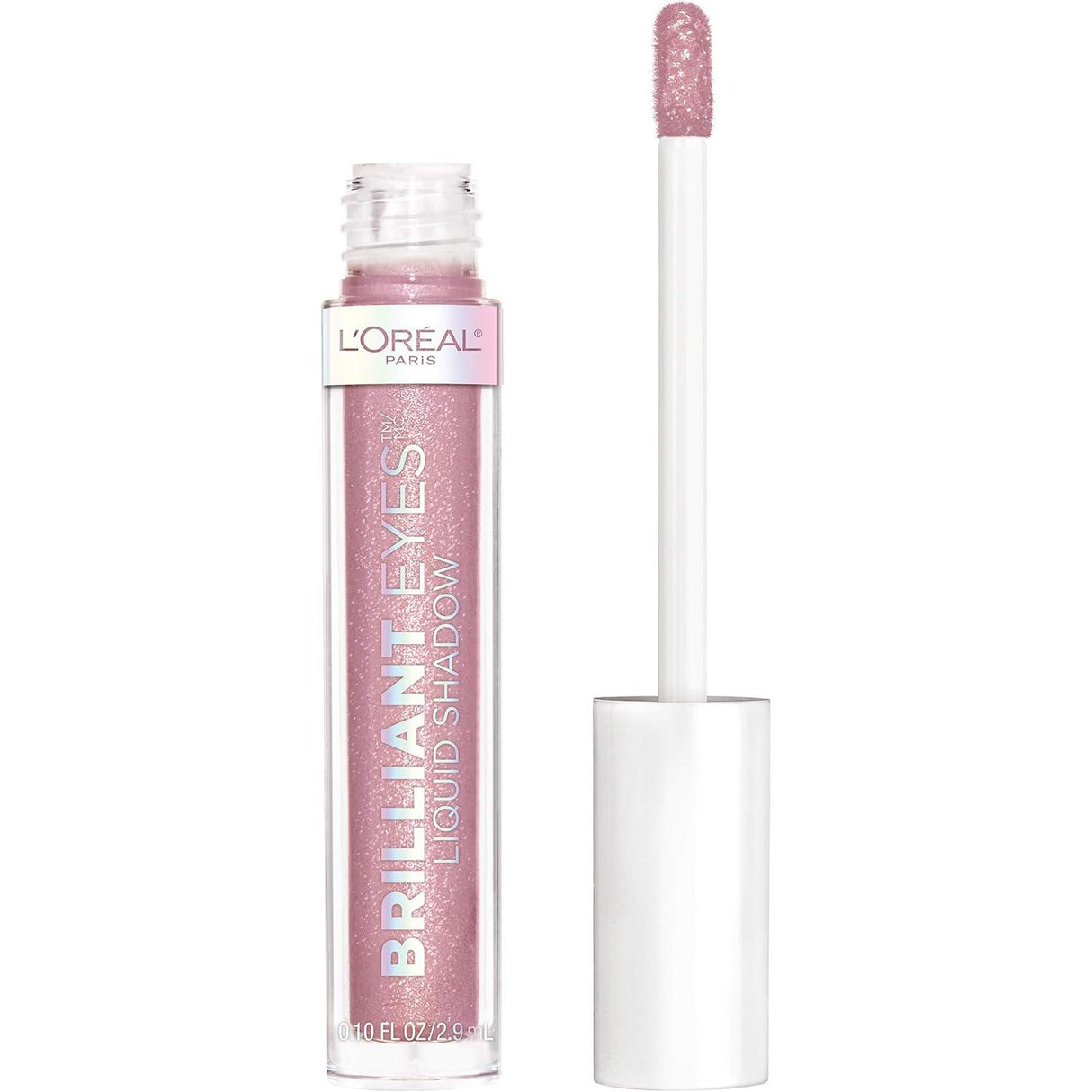 L'ORÉAL PARIS Brilliant Eyes Shimmer Liquid Eye Shadow Makeup, 430 Amethyst Quartz, 0.1 oz.-071249410585-LR-333965-1-LR eShop