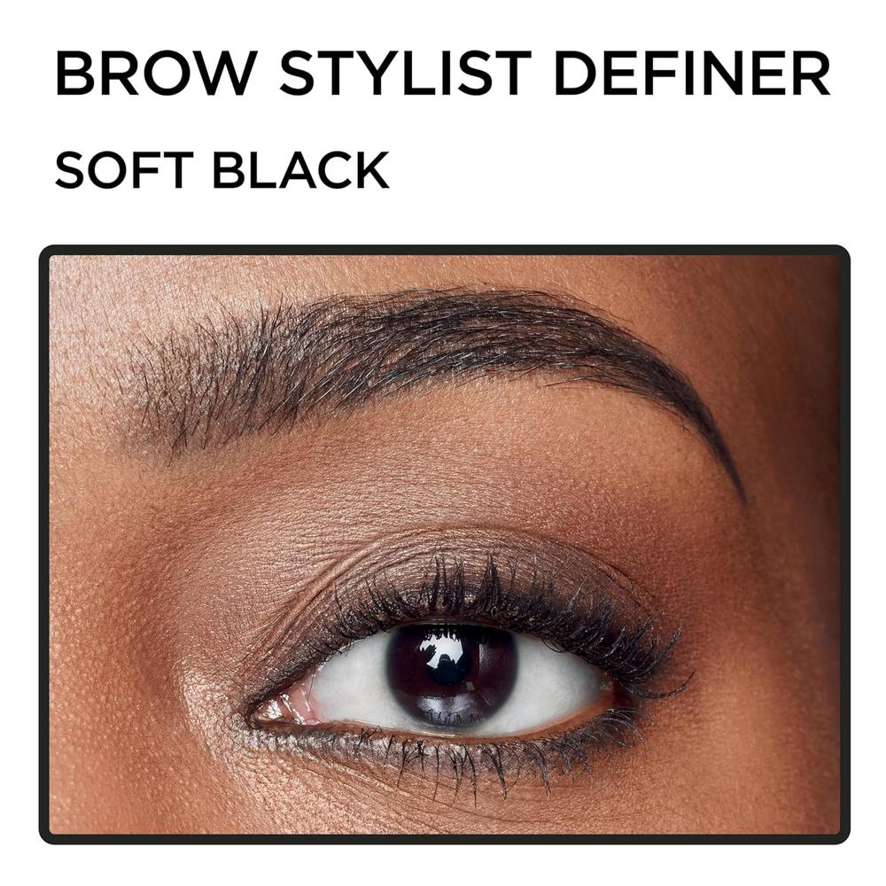 L'ORÉAL PARIS Brow Stylist Definer Waterproof Eyebrow Mechanical Pencil, 393 Soft Black, 0.003 oz.-071249392317-LR-331872-4-LR eShop