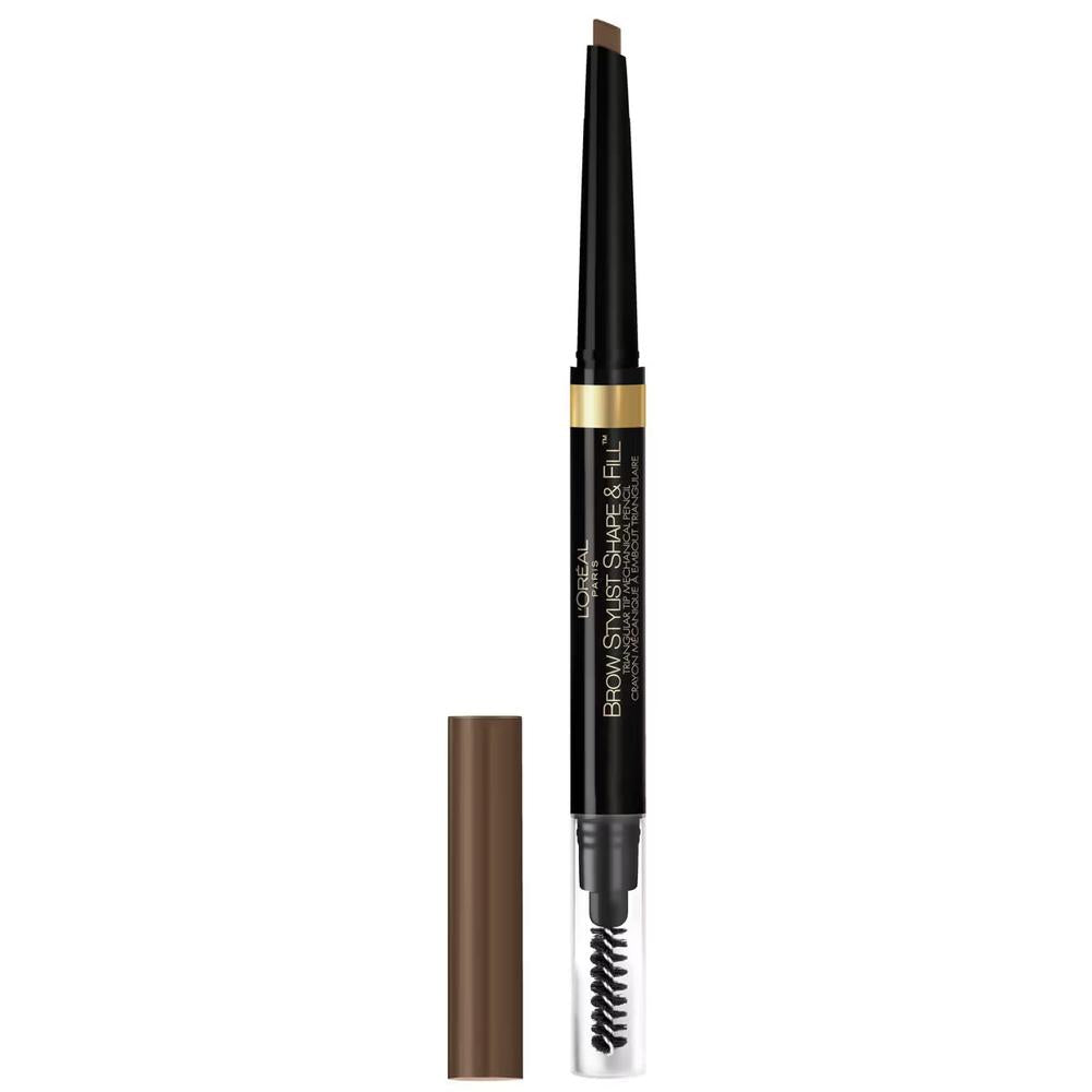 L'ORÉAL PARIS Brow Stylist Shape & Fill Mechanical Eye Brow Makeup Pencil, 415 Brunette, 0.008 oz.-071249350300-LR-315119-3-LR eShop