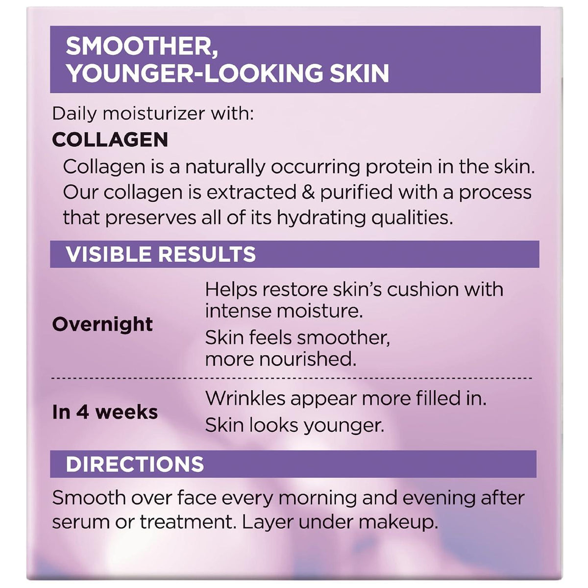 L'ORÉAL PARIS Collagen Daily Face Moisturizer, Anti Aging Face Cream to Reduce Wrinkles and Provide Intense Hydration, 1.7 oz-071249152874-LR-251670-8-LR eShop