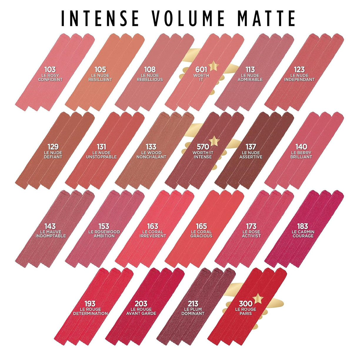 L'ORÉAL PARIS Colour Riche Intense Volume Matte Lipstick, 108 Le Nude Rebellious, 0.06 oz-071249682166-LR-351878-5-LR eShop