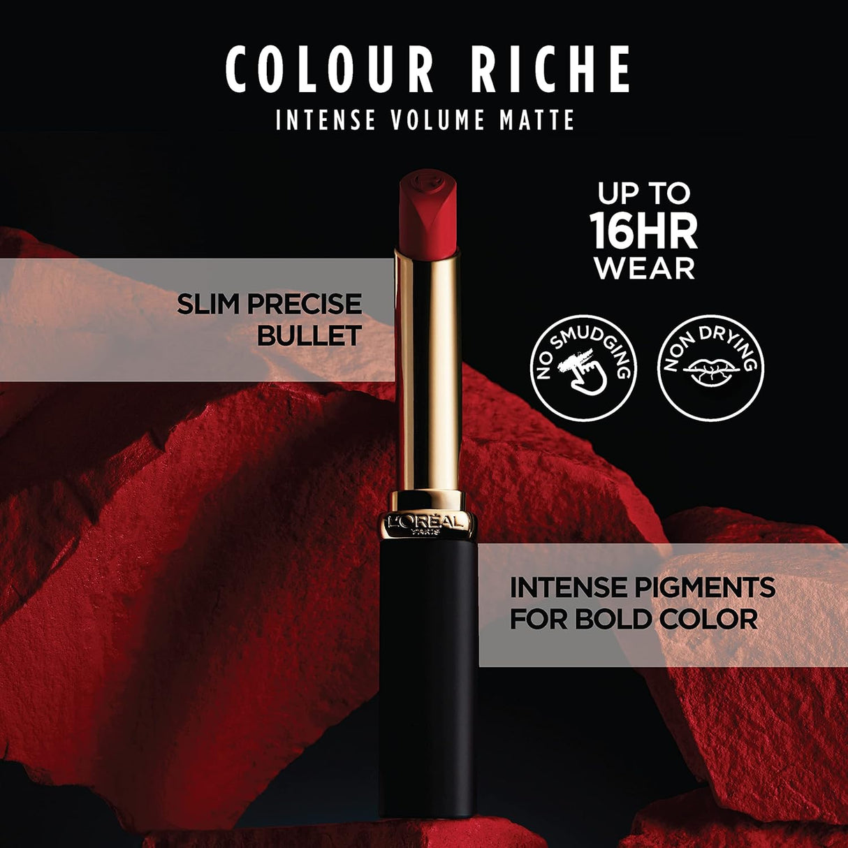 L'ORÉAL PARIS Colour Riche Intense Volume Matte Lipstick, 123 Le Nude Independent, 0.06 oz-071249658574-LR-347250-3-LR eShop