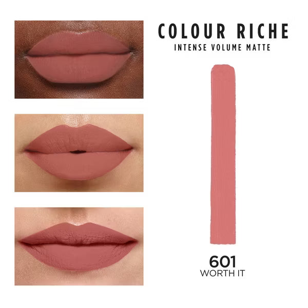 L'ORÉAL PARIS Colour Riche Intense Volume Matte Lipstick, 601 Worth It, 0.06 oz-071249682210-LR-351842-2-LR eShop