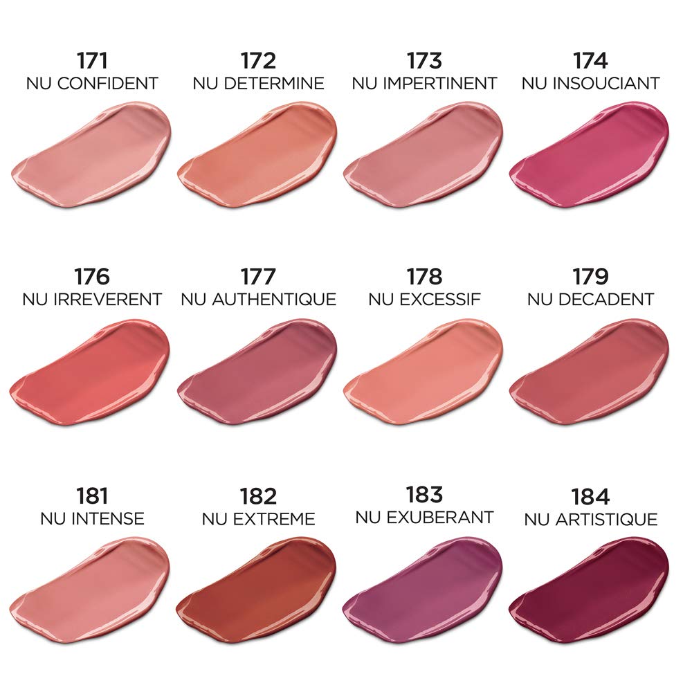 L'ORÉAL PARIS Colour Riche Les Nus Intense Lipstick, Intensely Pigmented, 174 Nu Insouciant, 0.13 oz.-071249421772-LR-337586-7-LR eShop