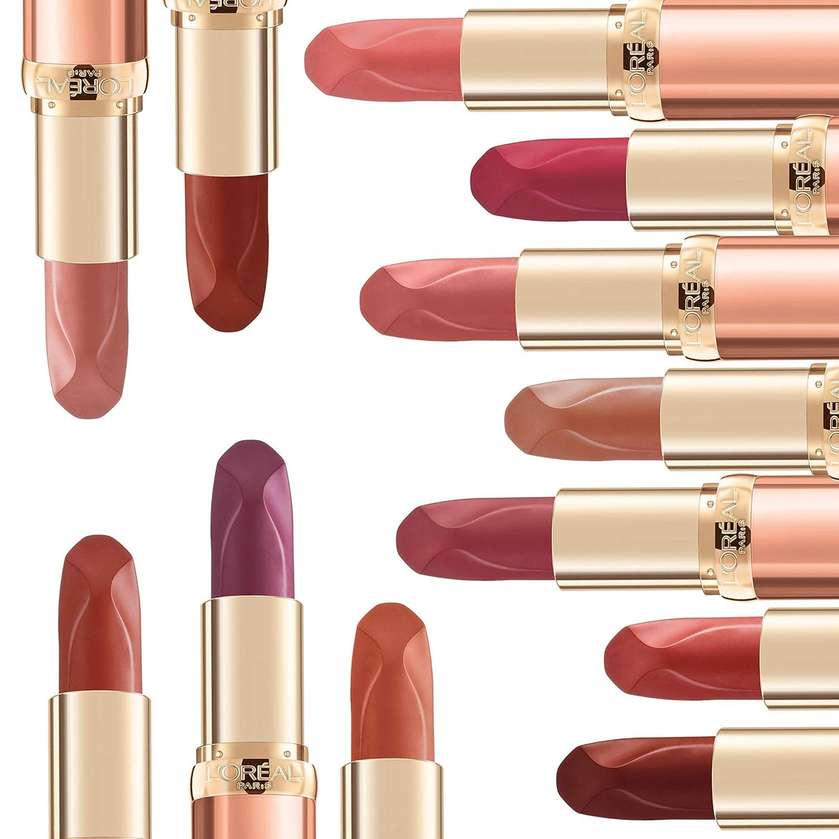 L'ORÉAL PARIS Colour Riche Les Nus Intense Lipstick, Intensely Pigmented, 174 Nu Insouciant, 0.13 oz.-071249421772-LR-337586-8-LR eShop