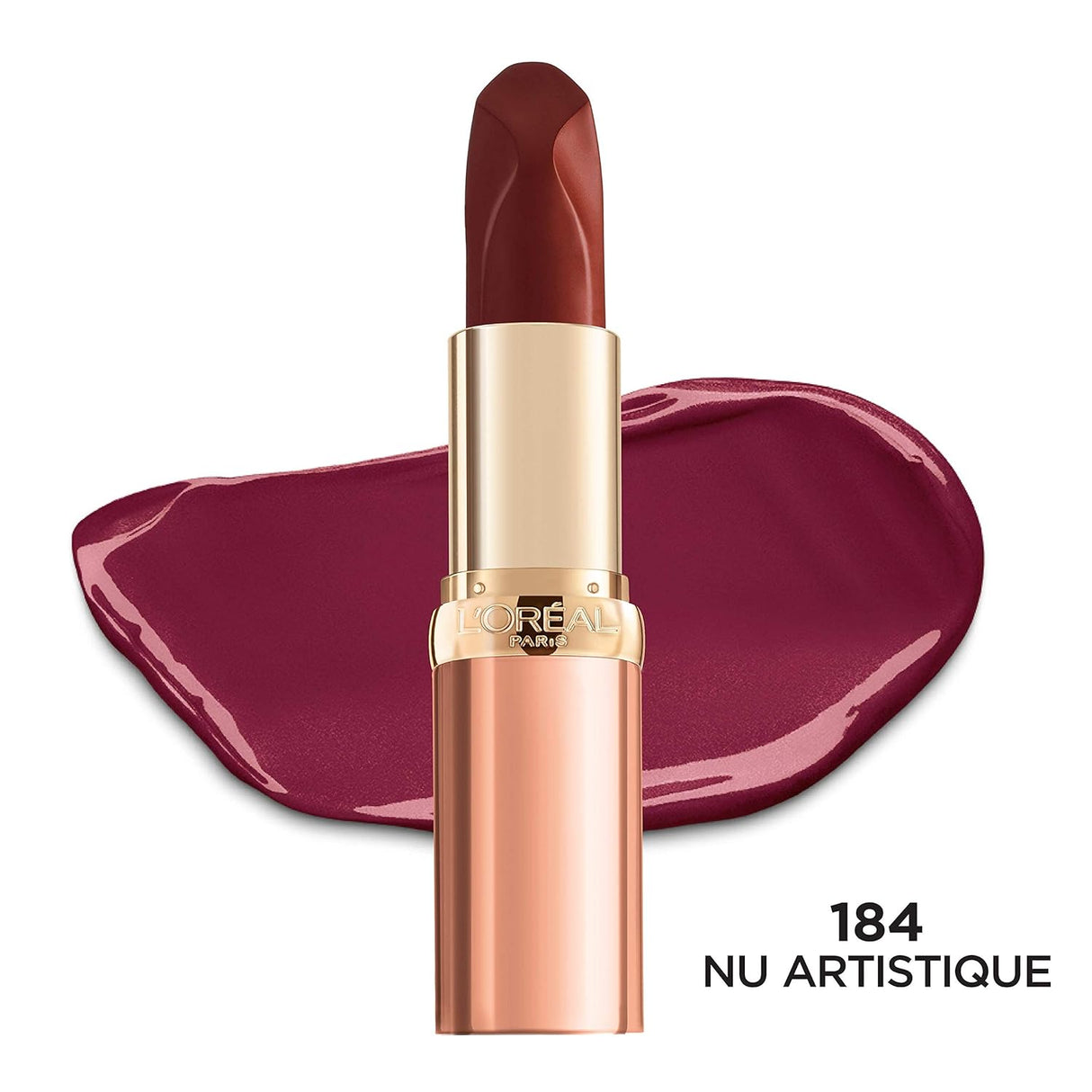 L'ORÉAL PARIS Colour Riche Les Nus Intense Lipstick, Intensely Pigmented, 184 Nu Artistique, 0.13 oz.-071249421833-LR-337577-2-LR eShop