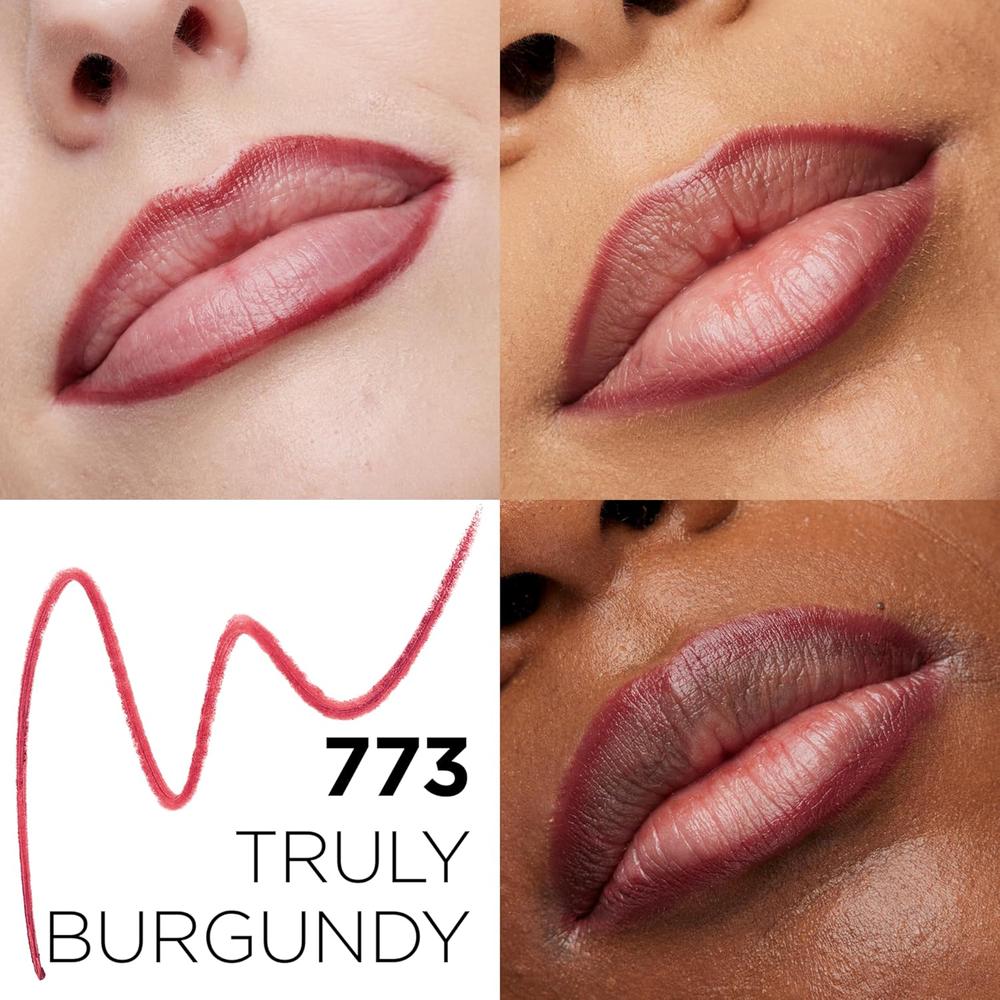 L'ORÉAL PARIS Colour Riche Lip Liner with Omega 3 and Vitamin E, 773 Truly Burgundy, 0.007 oz.-071249046234-LR-132655-2-LR eShop