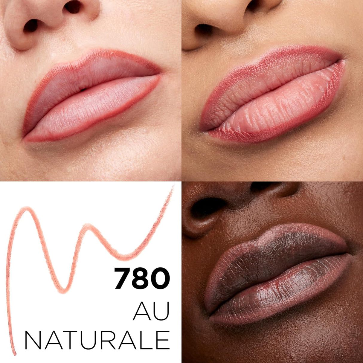 L'ORÉAL PARIS Colour Riche Lip Liner with Omega 3 and Vitamin E, 780 Au Naturale, 0.007 oz.-071249081143-LR-172538-2-LR eShop