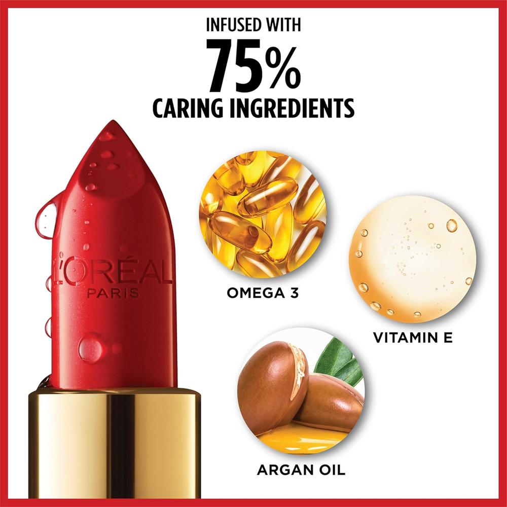 L'ORÉAL PARIS Colour Riche Original Satin Lipstick for Moisturized Lips, 760 Silverstone, 0.13 oz.-071249045923-LR-132636-4-LR eShop