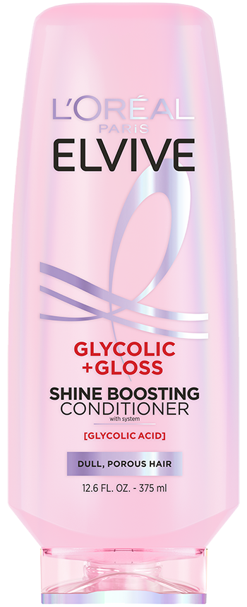 L'ORÉAL PARIS Elvive Glycolic + Gloss Shine Boosting Conditioner, 12.6 oz-071249704332-LR-361643-1-LR eShop