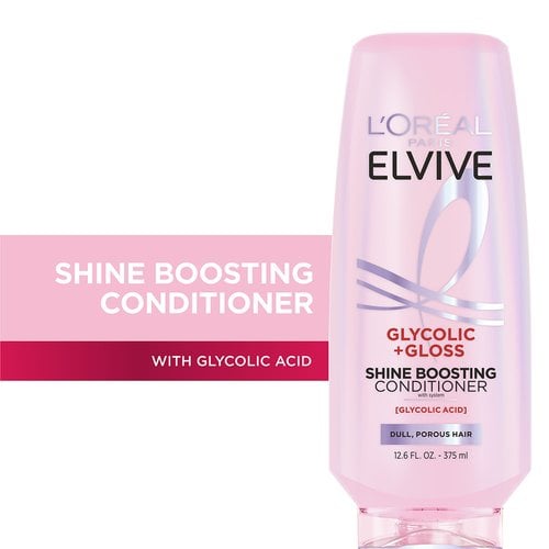 L'ORÉAL PARIS Elvive Glycolic + Gloss Shine Boosting Conditioner, 12.6 oz-071249704332-LR-361643-2-LR eShop