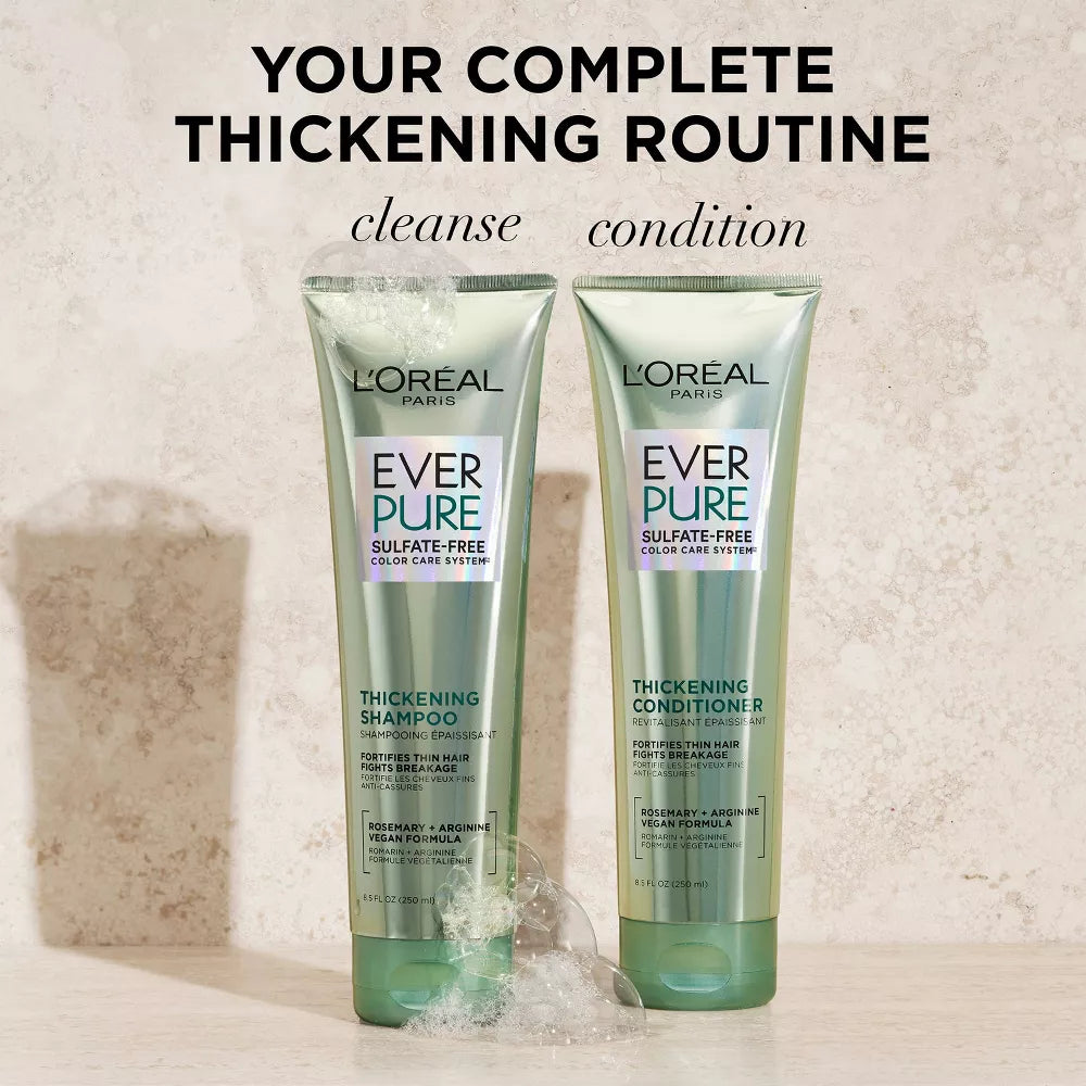 L'ORÉAL PARIS EverPure Strong Sulfate-Free Thickening Conditioner, 8.5 oz-071249341339-LR-361614-7-LR eShop