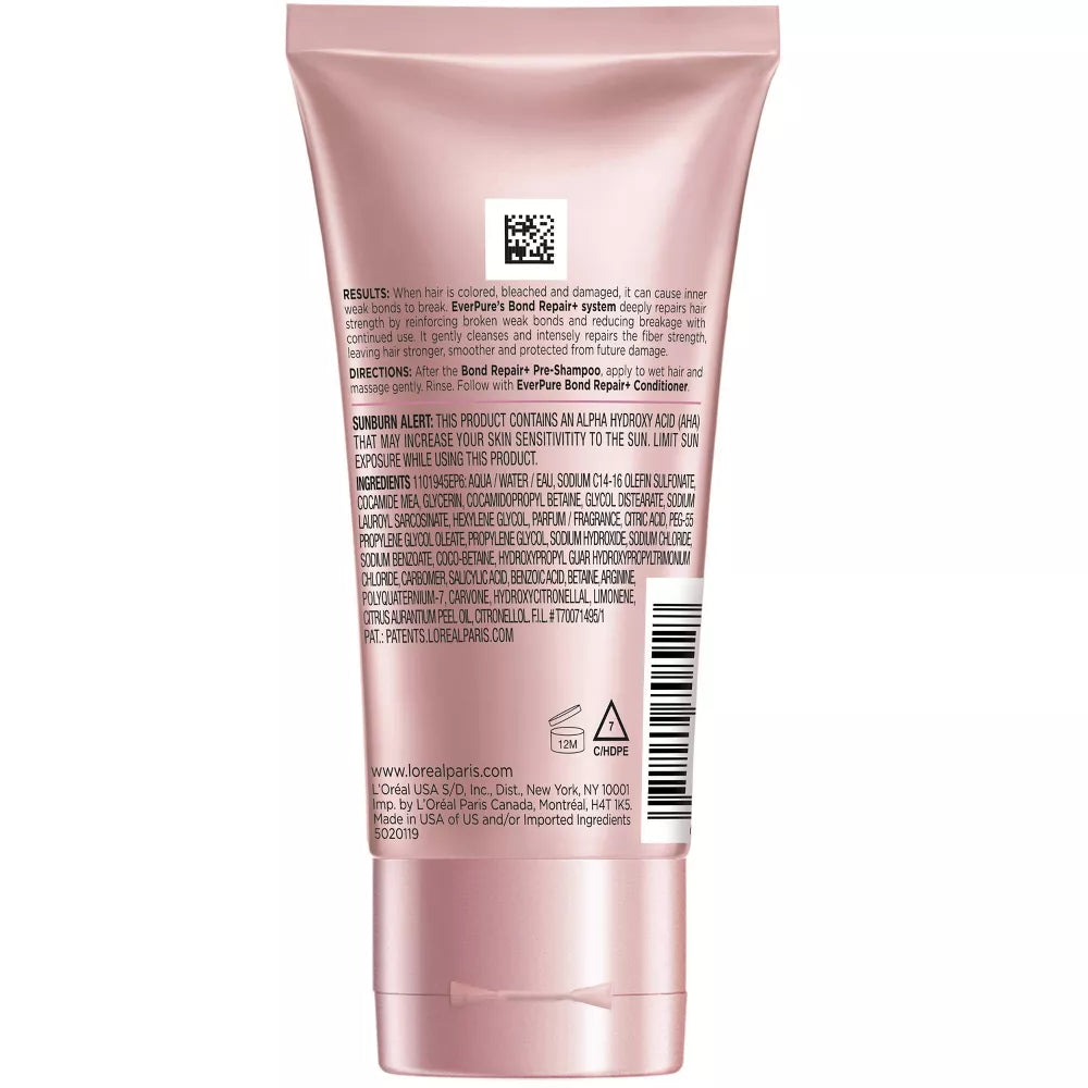 L'ORÉAL PARIS EverPure Sulfate Free Bond Repair Color Care Shampoo, 2.5 oz-071249708927-LR-361647-12-LR eShop