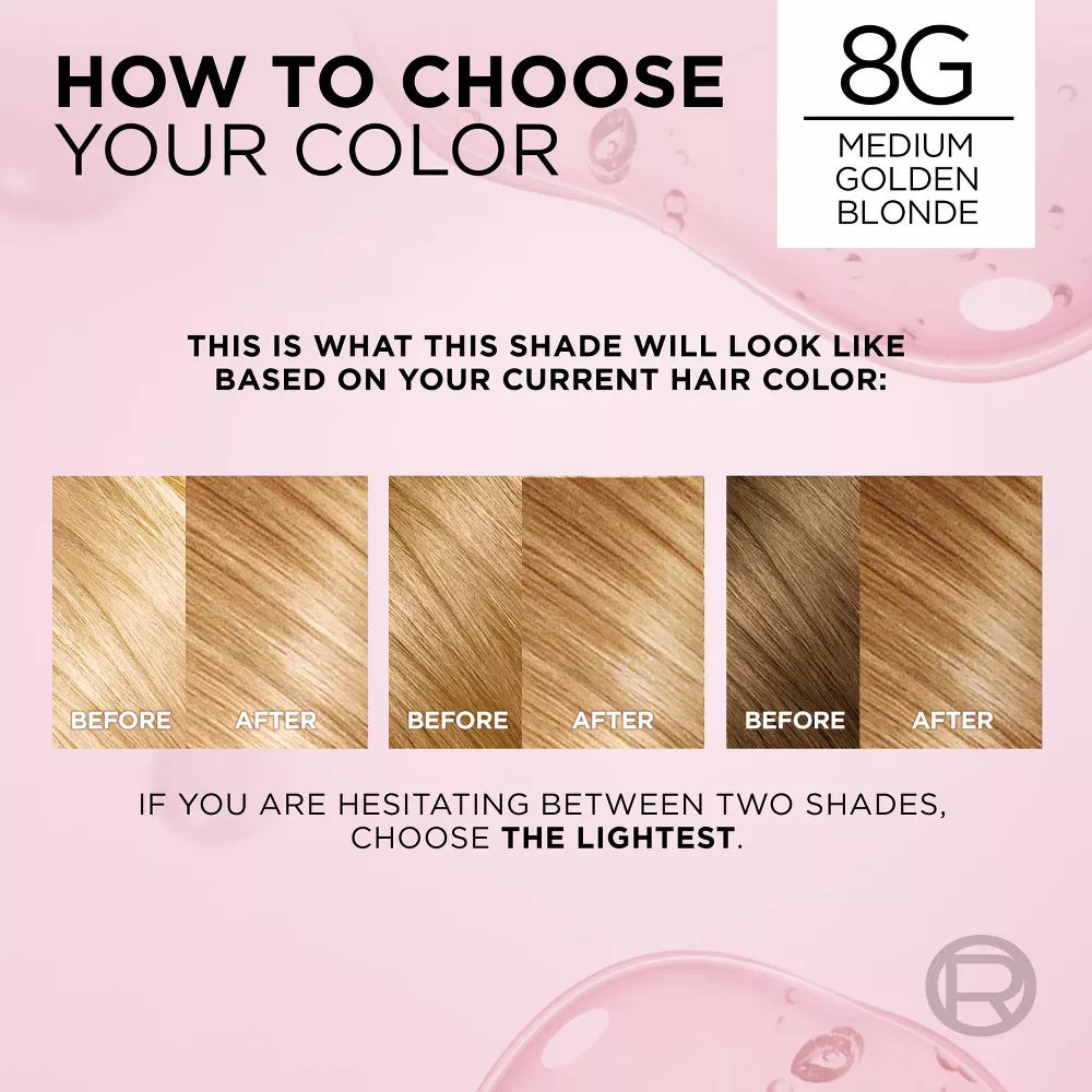 L'ORÉAL PARIS Excellence Triple Protection Permanent Hair Color - 8G Golden Blonde-071249210727-LR-229809-8-LR eShop