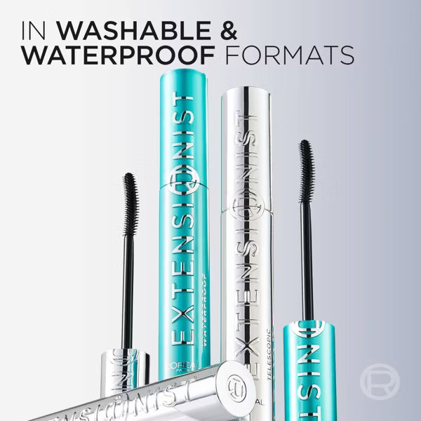 L'ORÉAL PARIS Extensionist Curling & Lengthening Mascara, 997 Waterproof Black, 0.41 fl oz-071249702796-LR-360816-10-LR eShop