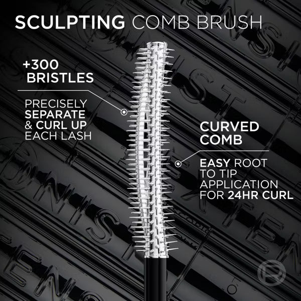 L'ORÉAL PARIS Extensionist Curling & Lengthening Mascara, 997 Waterproof Black, 0.41 fl oz-071249702796-LR-360816-7-LR eShop