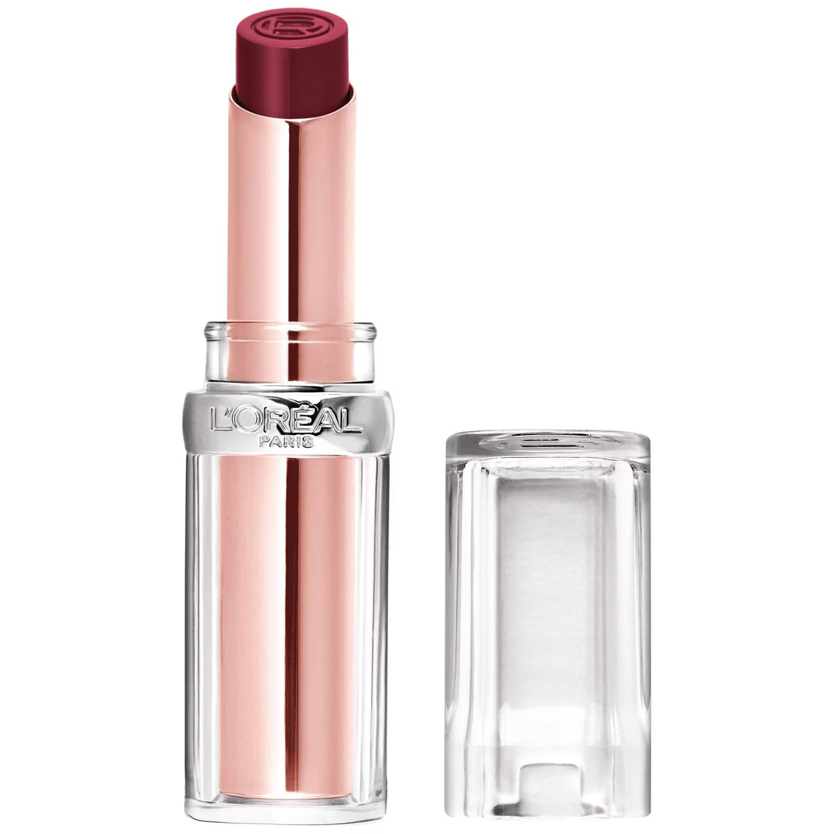 L'ORÉAL PARIS Glow Paradise Balm-in-Lipstick with Pomegranate Extract, 190 Ecstatic Mulberry, 0.1 oz-071249651315-LR-342415-1-LR eShop