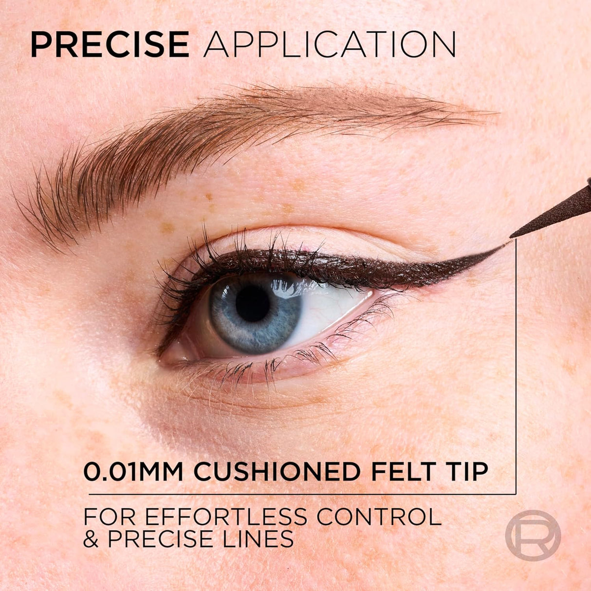 L'ORÉAL PARIS Haute Precision Waterproof Liquid Eyeliner, 020 Brown Leather-071249705568-LR-360328-2-LR eShop