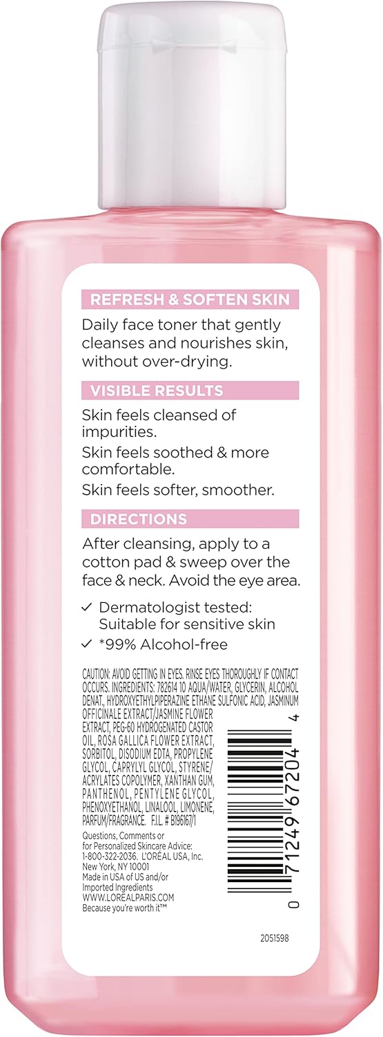 L'ORÉAL PARIS HydraFresh Alcohol Free Facial Toner with Pro-Vitamin B5, 8.5 fl. oz.-071249672044-LR-252530-6-LR eShop