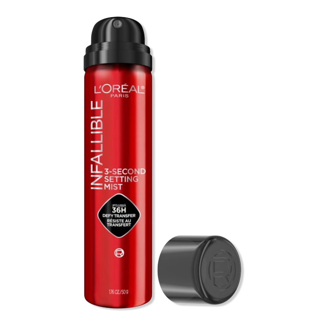 L'ORÉAL PARIS Infallible 3-Second Setting Mist Up to 36 Hour Wear Setting Spray, Carded-071249707807-LR-361106-2-LR eShop