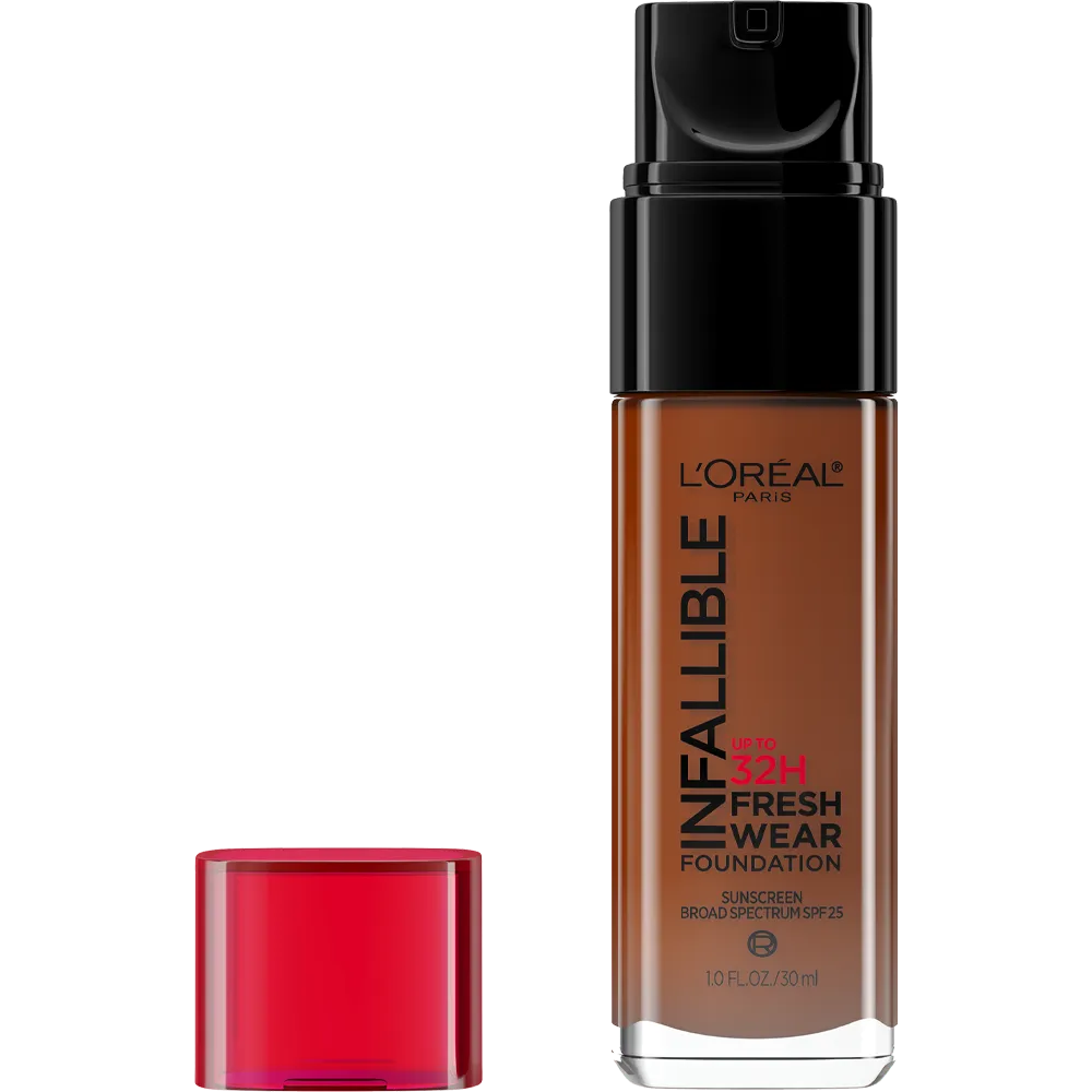 L'ORÉAL PARIS Infallible 32 Hour Fresh Wear Lightweight Foundation, 530 Deep Amber, 1 oz.-071249384688-LR-327211-1-LR eShop
