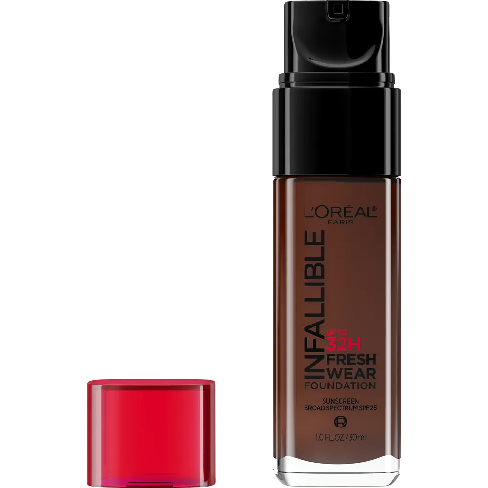 L'ORÉAL PARIS Infallible 32 Hour Fresh Wear Lightweight Foundation, 535 Espresso, 1 fl oz-071249384695-LR-327214-1-LR eShop
