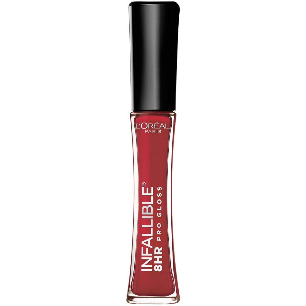 L'ORÉAL PARIS Infallible 8 Hour Pro Lip Gloss, Hydrating Finish, 315 Rebel Red, 0.21 fl. oz.-071249135310-LR-184549-1-LR eShop