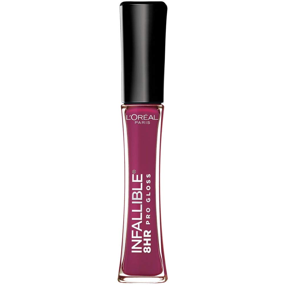 L'ORÉAL PARIS Infallible 8 Hour Pro Lip Gloss, Hydrating Finish, 515 Undeniable Mauve, 0.21 fl. oz.-071249135402-LR-184543-1-LR eShop