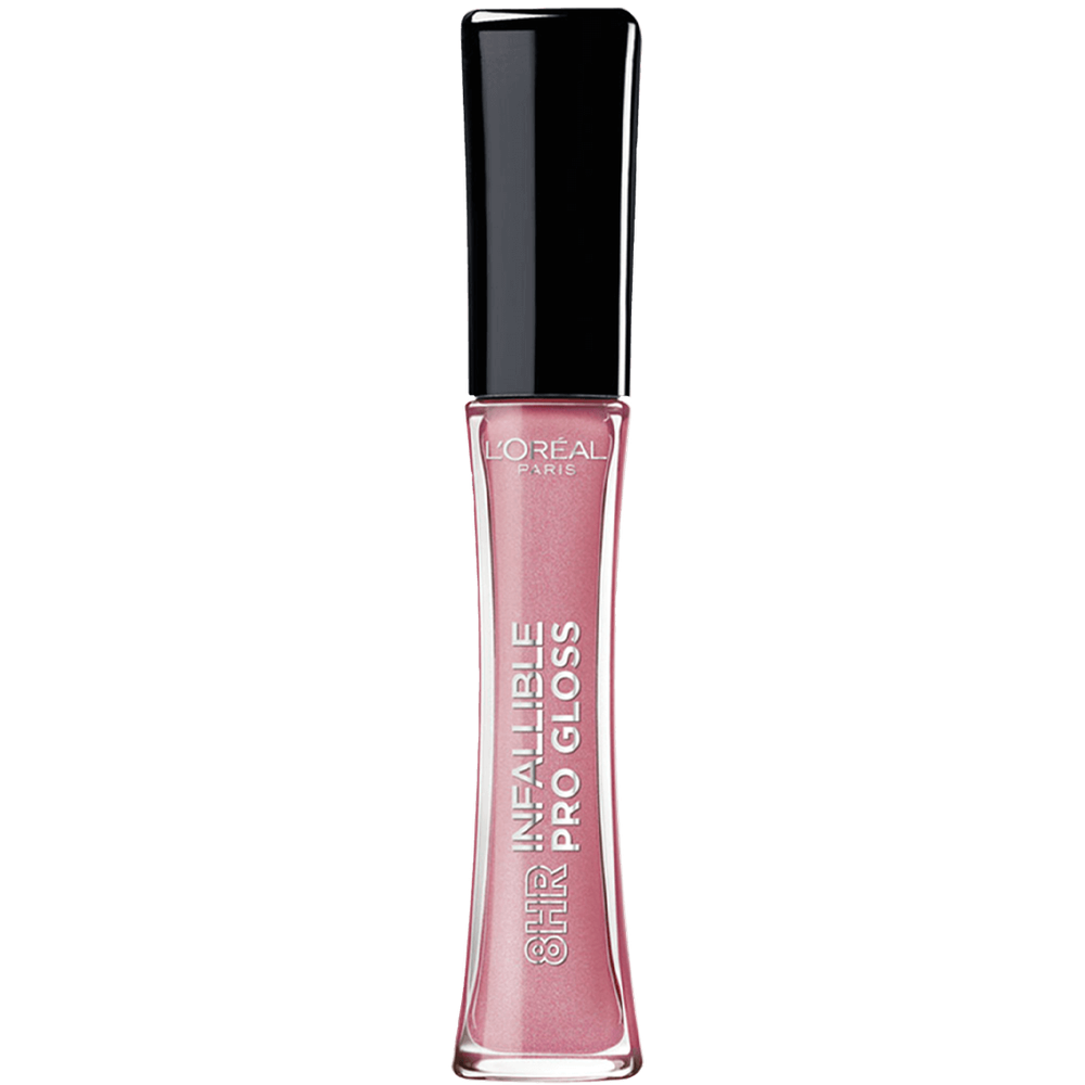 L'ORÉAL PARIS Infallible 8 Hour Pro Lip Gloss, Hydrating Finish, 880 Pink Opal, 0.21 fl. oz.-071249628959-LR-338291-1-LR eShop
