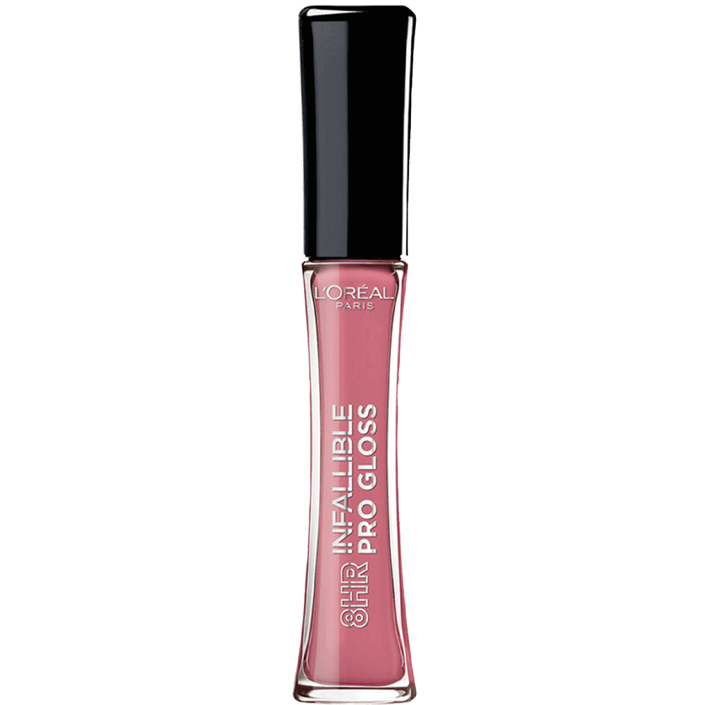 L'ORÉAL PARIS Infallible 8 Hour Pro Lip Gloss, Hydrating Finish, 890 Nightfall Rose, 0.21 fl. oz.-071249628942-LR-338289-1-LR eShop