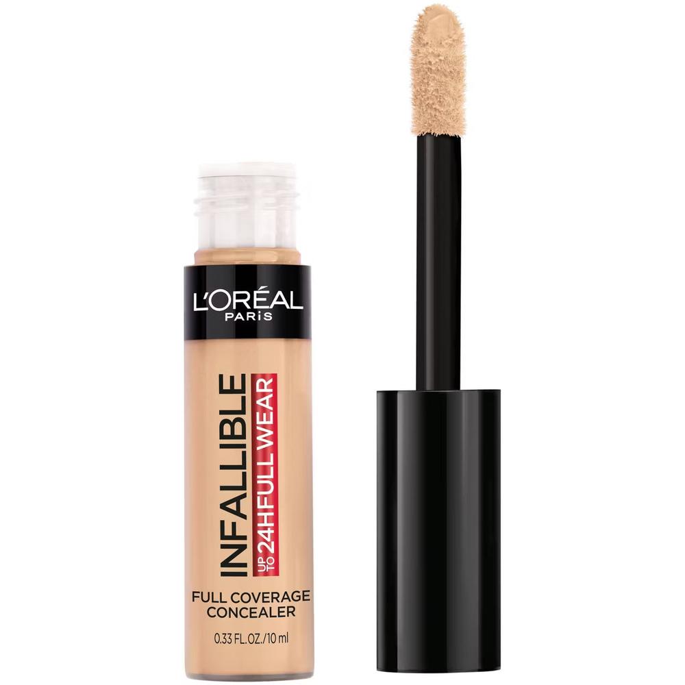 L'ORÉAL PARIS Infallible Full Wear Concealer Waterproof, Full Coverage, 380 Pecan, 0.33 fl. oz.-071249382509-LR-327198-1-LR eShop